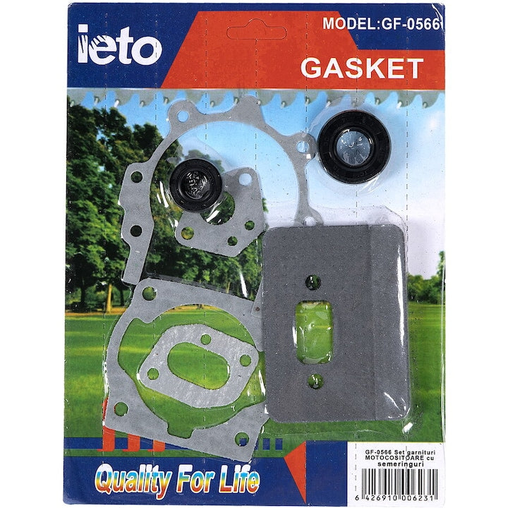 Set garnituri MOTOCOSITOARE cu semeringuri