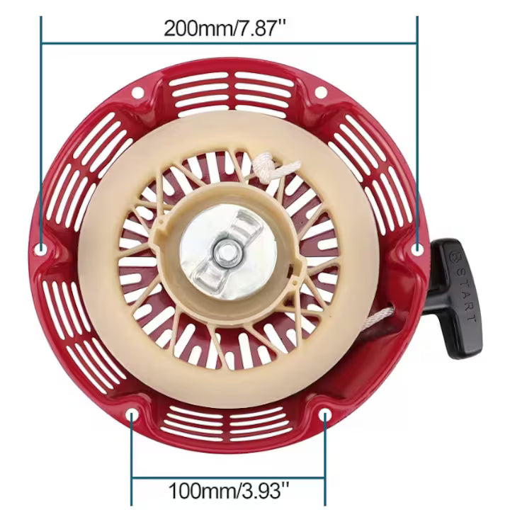 Demaror Generator Ø210 mm – Compatibil Motoare 4 Timpi, Generatoare și Motocultoare