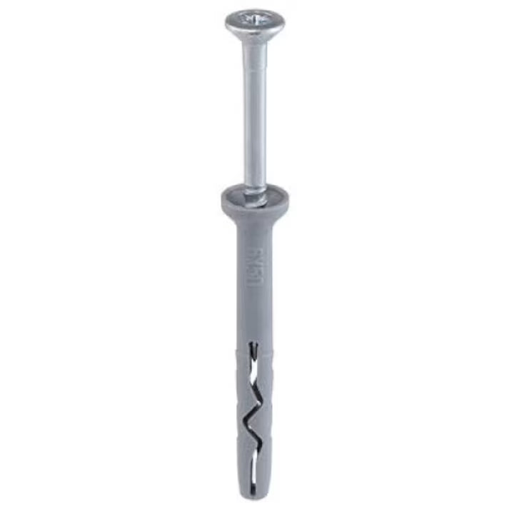 Diblu 6×40 mm – Set 200 Bucăți pentru Fixare în Beton, Cărămidă și Zidărie