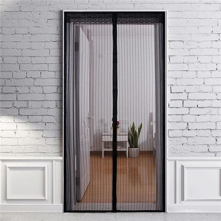 Perdea Magnetică Anti-Muște 100 × 210 cm – Plasă pentru Ușă cu Închidere Automată