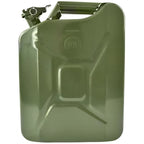 Canistră Metalică 20 L pentru Combustibil – Verde, cu Sistem de Închidere Etanș