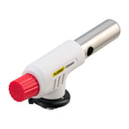 Cap Lampă / Arzător Ceramic FLAMEX Alb pentru Butelie Gaz 227 g, cu Aprindere Piezo