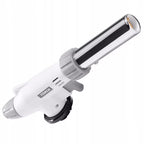 Cap Lampă / Arzător Gaz FLAMEX Alb cu Aprindere Piezo pentru Butelie 227 g