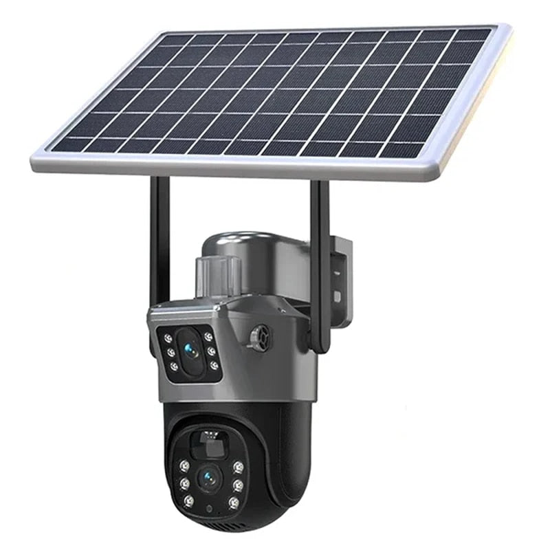 Camera Supraveghere Dubla 4G Solara