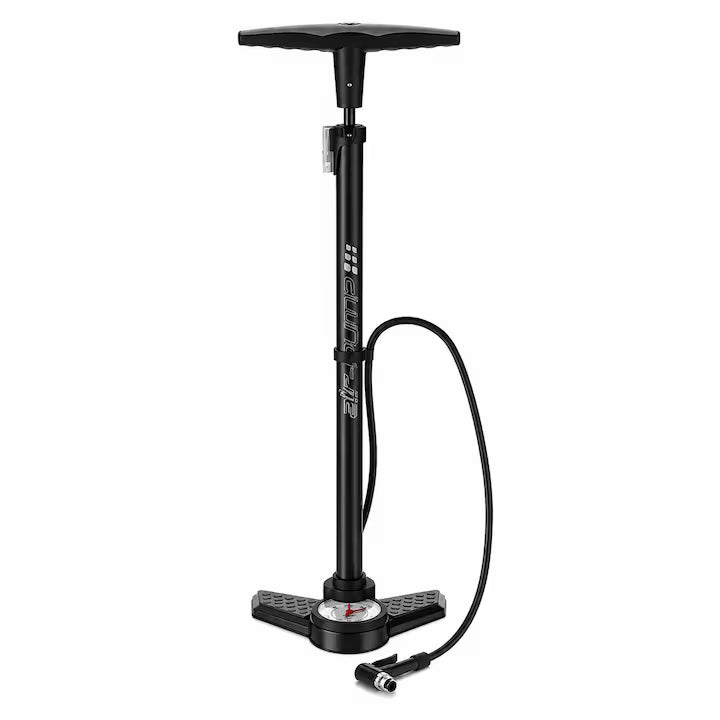 Pompă Manuală cu Manometru pentru Bicicletă și Auto – Presiune Precisă și Umflare Rapidă
