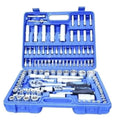 Trusă Chei Tubulare 108 Piese – 1/4" și 1/2", Oțel Crom-Vanadiu