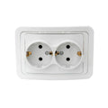 Set 8 Prize Duble ST GELUX – Încastrate, 16A, 250V pentru Instalații Electrice Interioare