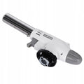 Cap Lampă / Arzător Gaz FLAMEX Alb cu Aprindere Piezo pentru Butelie 227 g