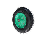 Roată pentru Roabă cu Rulment 3.50-8 – Jantă Metalică și Anvelopă Pneumatică