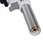 Cap Lampă / Arzător Gaz FLAMEX Alb cu Aprindere Piezo pentru Butelie 227 g