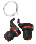 Schimbător de Viteze Bicicletă Rotativ (Grip Shift) – Set Stânga/Dreapta cu Cabluri Incluse
