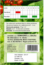 Semințe Spanac Matador Semagro – 10 g
