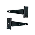 Set 10 Balamale Tip Pafta Negre 8" (200 mm), din Oțel, pentru Porți, Uși și Obloane