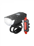 Set Lanternă LED și Stop USB pentru Bicicletă – Reîncărcabile, Rezistente la Apă