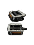 Set Pedale PVC pentru Bicicletă cu Catadioptri – Antiderapante, Montaj Universal