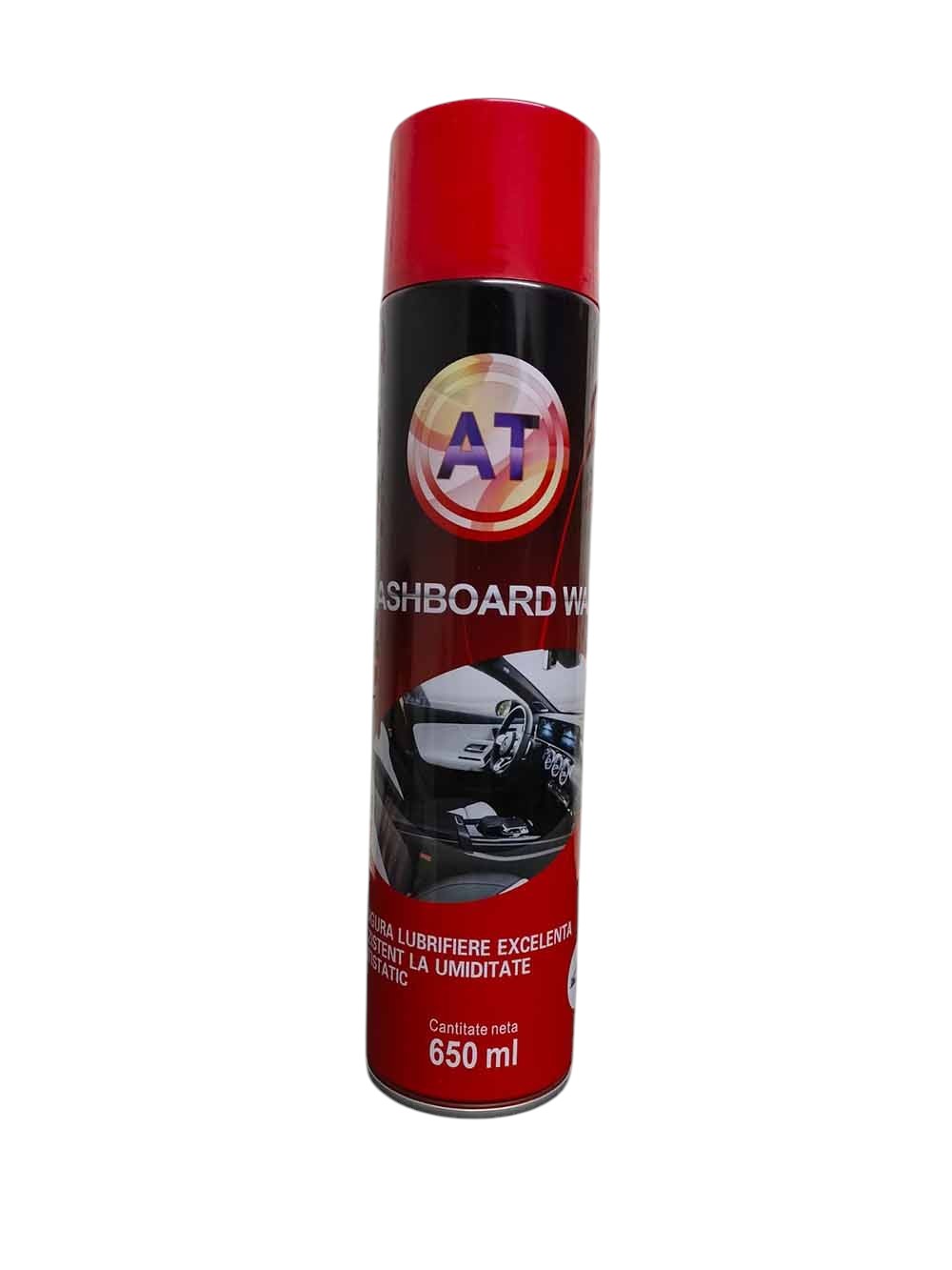 Spray Silicon Bord Auto AT 650 ml – Curățare, Protecție și Luciu pentru Interior Auto
