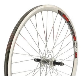 Roată Spate Bicicletă 26" cu Jantă Dublă din Aluminiu, Butuc Inclus