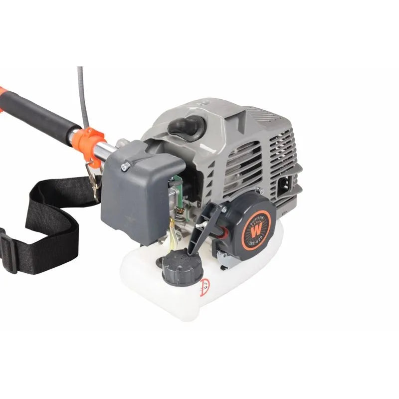 Motocoasă Wolfson TRX-620 Profesională – 62CC, Putere Mare, pentru Iarbă și Vegetație Densă